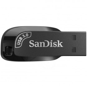 PEN DRIVE 256GB SANDISK ULTRA SHIFT USB 3.0 PRETO SDCZ410-256G-G46