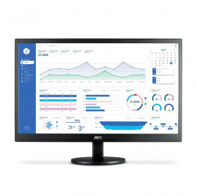 MONITOR LED 21.5 AOC E2270SWHEN WIDE FHD VGA/HDMI VESA PRETO