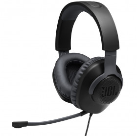 FONE C/ MICROFONE JBL QUANTUM 100 PRETO JBLQUANTUM100BLK