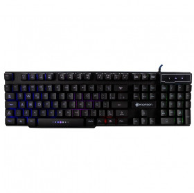 TECLADO USB GAMER HOOPSON TPC-061X LED MULTIMIDIA PRETO