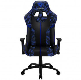 CADEIRA GAMER THUNDERX3 BC3 CAMUFLADA/AZUL ADMIRAL 120 KG