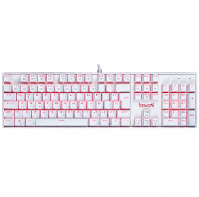 TECLADO USB GAMER REDRAGON MITRA MECANICO K551W-RGB BRANCO