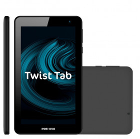 TABLET POSITIVO TWIST TAB T770C ANDROID OREO/32GB/1GB RAM/WI-FI/TELA 7/CINZA