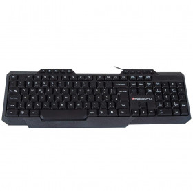 TECLADO USB KROSS ELEGANCE PRETO MULTIMIDIA KE-K106