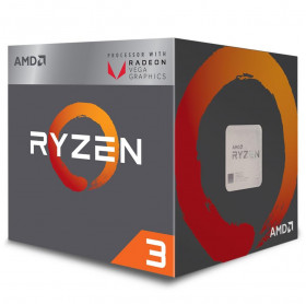 PROCESSADOR AMD RYZEN 3 2200G 3.5GHZ AM4 6MB CACHE 65W YD2200C5FBBOX