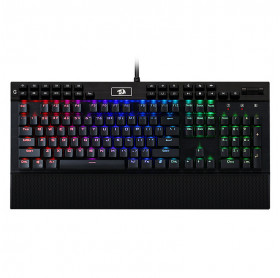 TECLADO USB GAMER REDRAGON RGB YAMA MECANICO SWITCH ROXA PRETO K550RGB-1 