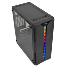 GABINETE ATX GAMER EVUS EV-G13 RGB LATERAL ACRILICO - S/FONTE 