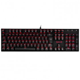 TECLADO USB GAMER REDRAGON MITRA MECANICO SWITCH BROWN K551-1 PRETO