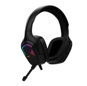 FONE DE OUVIDO COM MICROFONE GAMER GAMDIAS HEBE E2 RGB PRETO