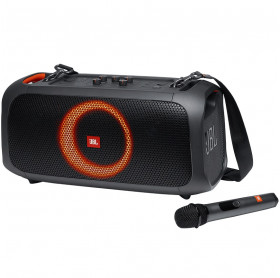 CAIXA DE SOM JBL PARTYBOX ON THE GO 100W RMS PRETA JBLPARTYBOXGO