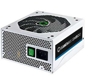 FONTE ATX 500W GAMEMAX GM500 WHITE 80 PLUS BRONZE PFC ATIVO