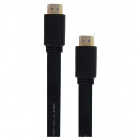 CABO HDMI PARA HDMI 2.0 FLAT HOOPSON 5 METROS HDMI-005-5