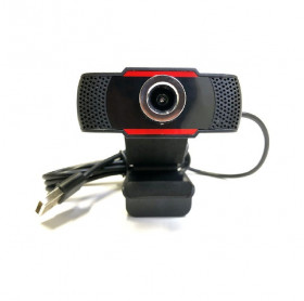 WEBCAM USB HD 720P C/MICROFONE P2 GVBRASIL PRETA