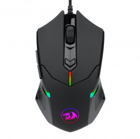 MOUSE USB GAMER REDRAGON M601-RGB CENTROPHORUS2 RGB 7200 DPI PRETO