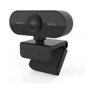 WEBCAM USB FULL HD 1080P C/MICROFONE GVBRASIL PRETA