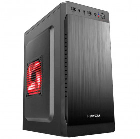 GABINETE MICRO ATX HAYOM GB1703 PRETO - SEM FONTE 