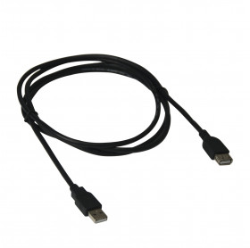 CABO USB EXTENSOR 2.0 A-MACHO/A-FEMEA 1.8MT PLUSCABLE PC-USB1802