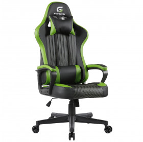 CADEIRA GAMER FORTREK VICKERS PRETA/VERDE 135 KG