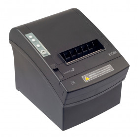IMPRESSORA TERMICA DE CUPOM ELGIN I8 USB/ETHERNET/SERIAL PRETA GUILHOTINA