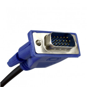 CABO VGA MACHO PARA VGA MACHO C/ FILTRO 1.5MT EVUS C-003
