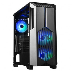 GABINETE ATX REDRAGON GC-616 GRINDOR PRETO RGB LATERAL VIDRO TEMPERADO S-FONTE