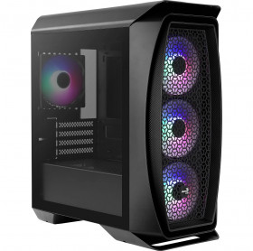 GABINETE MICRO ATX AEROCOOL AERO ONE MINI FROST LATERAL DE VIDRO PRETO S/FONTE 