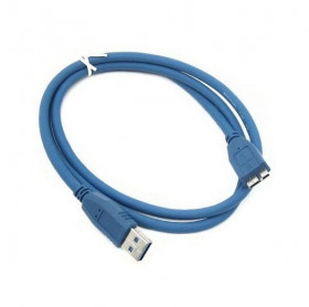 CABO USB 3.0 AM X SS (MICRO BM) 1.0MT P/ HD EXTERNO GVBRASIL AZUL CBU.292