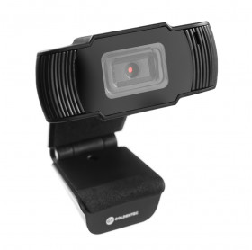 WEBCAM USB HD 720P GOLDENTEC C/MICROFONE P2 PRETA