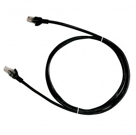 CABO DE REDE PATCH CORD CAT.6 1.5MT PRETO PLUSCABLE PC-ETH6U15BK