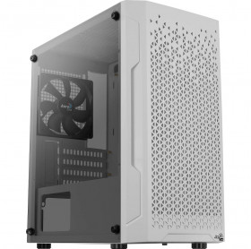 GABINETE ATX GAMER AEROCOOL TRINITY MINI V1 BRANCO LAT VIDRO TEMPERADO - S/FONTE