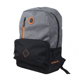 MOCHILA PARA NOTEBOOK 15 OEX STREET BK107 CINZA/LARANJA