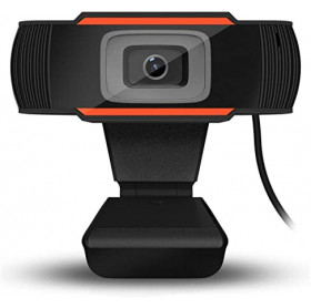 WEBCAM USB HD 720P C/MICROFONE P2 LOTUS LT-187 PRETA