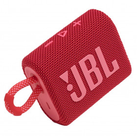 CAIXA DE SOM PORTATIL JBL GO 3 VERMELHA IP67 BLUETOOTH 4.2W RMS JBLGO3RED