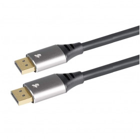 CABO DISPLAYPORT MACHO PARA DISPLAYPORT MACHO 5+ 8K 3.0MT PRETO  