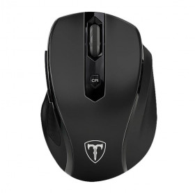 MOUSE SEM FIO GAMER T-DAGGER CORPORAL 2400 DPI PRETO T-TGWM100