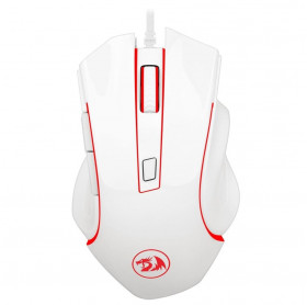 MOUSE USB GAMER REDRAGON M606W NOTHOSAUR 3200 DPI BRANCO