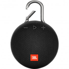 CAIXA DE SOM PORTATIL JBL CLIP3 IPX7 3.3WRMS BLUETOOTH 4.1 PRETA JBLCLIP3BLKAM