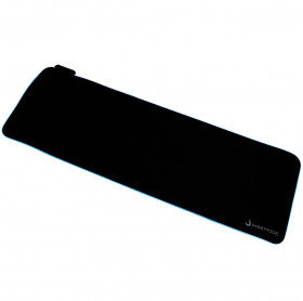 MOUSE PAD GAMER RISEMODE GALAXY RGB ESTENDIDO COSTURADO PRETO RM-MP-07-RGB