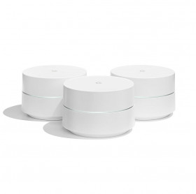 ROTEADOR GOOGLE WI-FI MESH AC1200 DUAL BAND GIGABIT BRANCO - 3 UNID. GA02434-BR