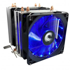 COOLER PARA CPU INTEL E AMD RISEMODE GAMER AIR G700 RM-AC-07-F LED AZUL TDP 130W