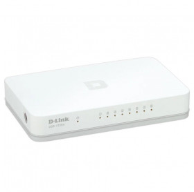 SWITCH 8 PORTAS D-LINK DGS-1008A GIGABIT 10/100/1000 BRANCO (HUB) 