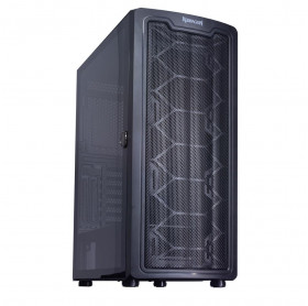 GABINETE ATX REDRAGON GC-MA211 BLUESTREAK PTO LATERAL VIDRO TEMPERADO S-FONTE