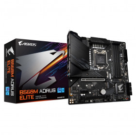 PLACA MAE GIGABYTE B560M AORUS ELITE M.2 11º/10º GEN LGA1200 DDR4 HDMI DP