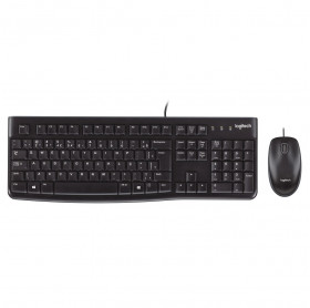 TECLADO E MOUSE MK120 LOGITECH PRETO DESKTOP 920-004429