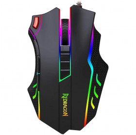 MOUSE USB GAMER REDRAGON M802-RGB - 1 TITANOBOA2 CHROMA 32.000 DPI PRETO 
