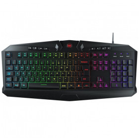 TECLADO USB GAMER REDRAGON HARPE RGB PTO K503RGB PT