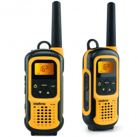 RADIO COMUNICADOR INTELBRAS RC 4102 PTO/AMARELO 26 CANAIS IP67 4528102