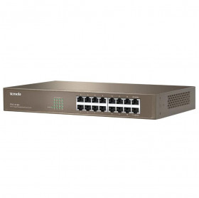 SWITCH 16 PORTAS TENDA TEG1016D GIGABIT 10/100/1000 MESA/RACK (HUB)