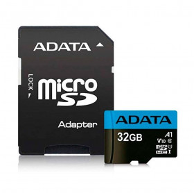 CARTÃO DE MEMORIA 32GB ADATA V10 MICRO SDHC AUSDH32GUICL10A1-RA1