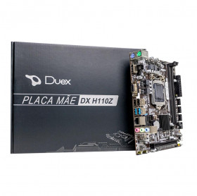 PLACA MAE DUEX DX H110Z 6º/7º GER.LGA1151 INTEL I3/I5/I7 DDR4 2666/2133 VGA/HDMI